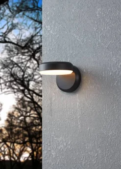 Eglo Udendørslamper|Fornaci væglampe i Sort/hvid
