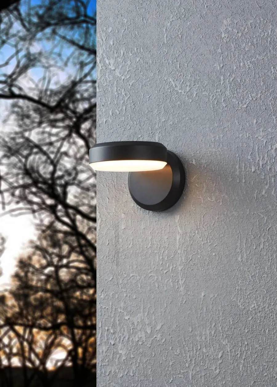 Eglo Udendørslamper|Fornaci væglampe i Sort/hvid