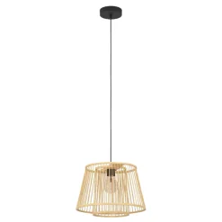 Eglo Loftlamper|Hykeham pendel Ø38 cm Natur