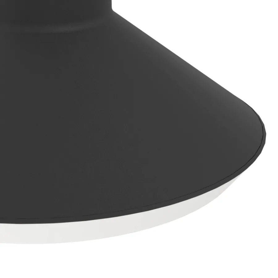 Eglo Udendørslamper|Ninnarella væglampe sort Sort/hvid