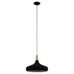 Eglo Loftlamper|Sabinar pendel Ø40 cm Sort/brun