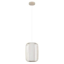 Eglo Loftlamper|Terrarosa pendel sand/hvid Ø24 cm
