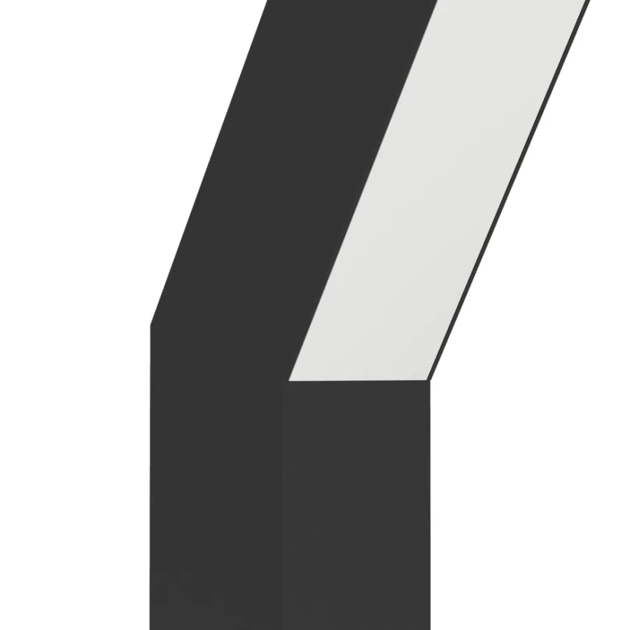 Eglo Udendørslamper|Ugento standerlampe sort/hvid 79 cm