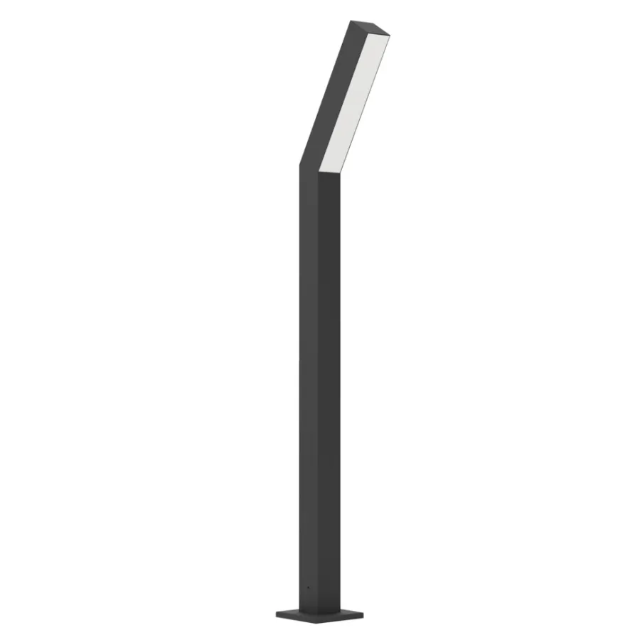 Eglo Udendørslamper|Ugento standerlampe sort/hvid 79 cm
