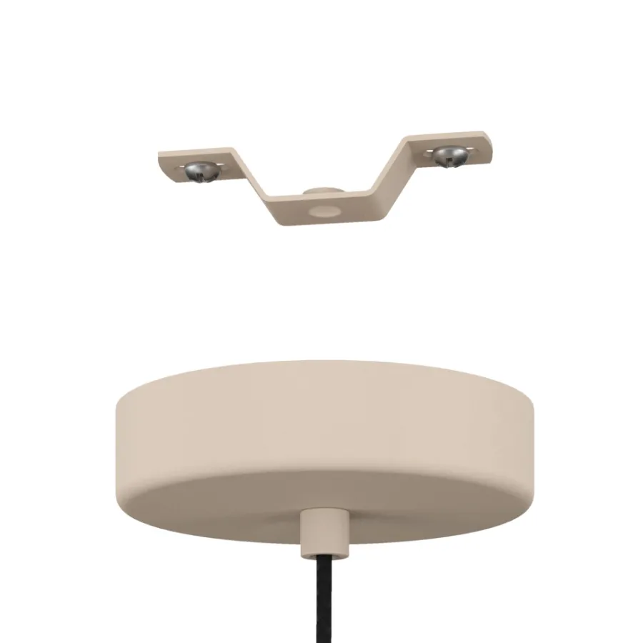 Eglo Loftlamper|Valdiola pendel sand/børstet messingfinish Ø36 cm
