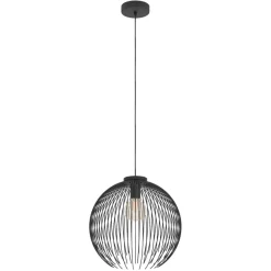Eglo Loftlamper|Venezuela pendel Ø40 cm Sort