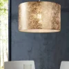 Eglo Loftlamper|Viserbella pendel guld/champagne Ø38 cm