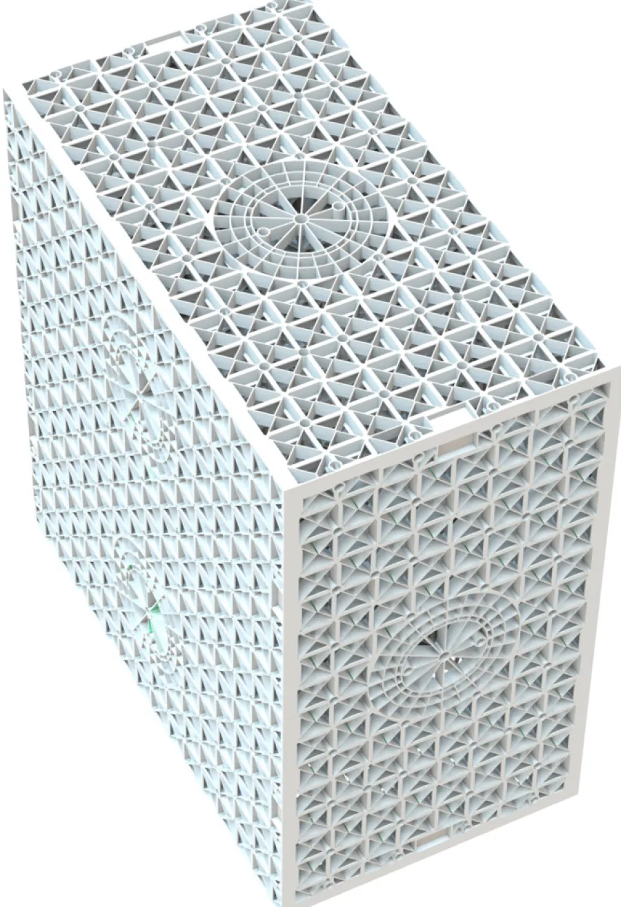 Regnvand|Faskine 256 liter