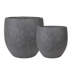Scan-Pot Krukker|Fiberkrukke 2-pk. Grå