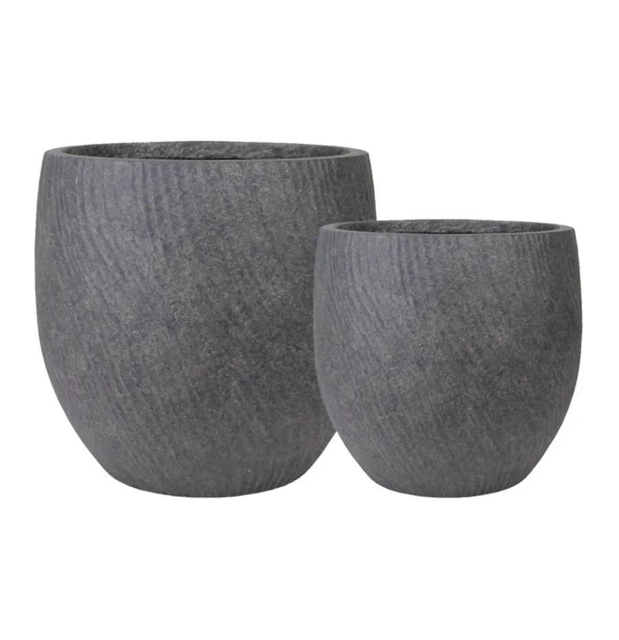 Scan-Pot Krukker|Fiberkrukke 2-pk. Grå