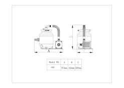 Swim & Fun Poolpumper & Filtersystemer|Filterballs system til pool 100 W –