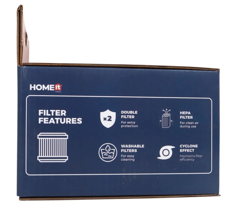 HOME it WORK Støvsugere|Filter til askestøvsuger 10/18 liter