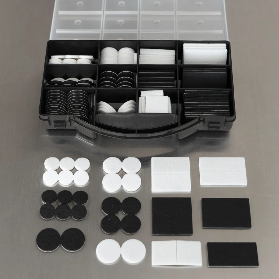 Filtpuder|Filtpuder sort/hvid i boks 275 stk.