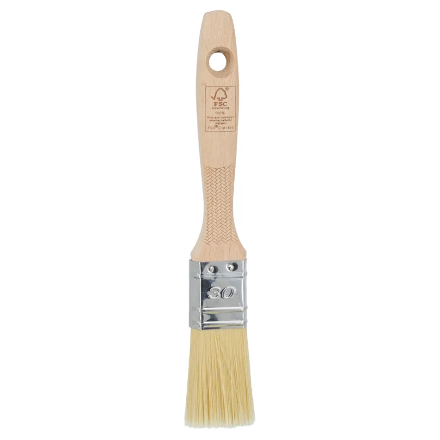 LUXI® Pensler|Fladpensel m/træskaft 30 mm -
