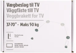 Tv-Ophæng|Fladskærmsbeslag ultra slim 37-70"
