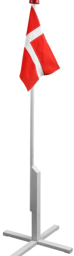 Pynt & Festudstyr|Flag & Flagstænger|Flagstang med Dannebrog 160 cm