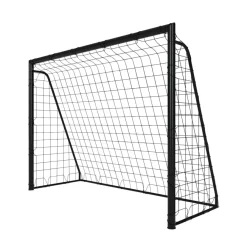 Ud & Leg® Sport & Motion|Fodboldmål Pro 200 x 80 x 150 cm Sort