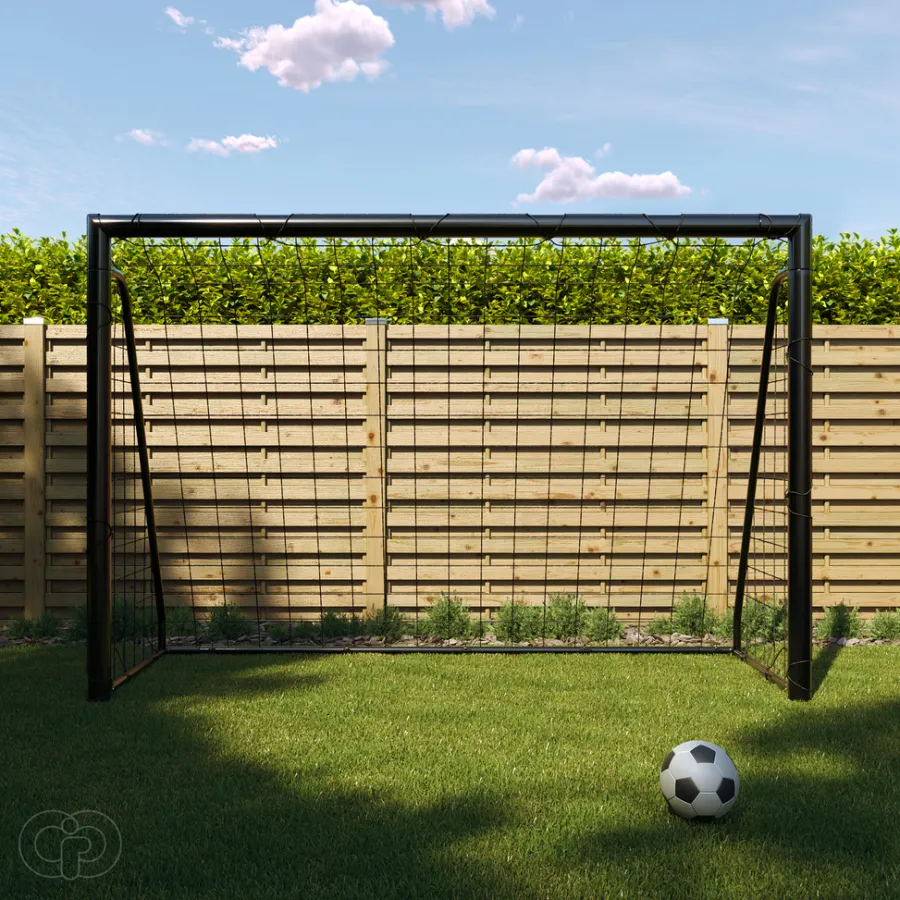 Ud & Leg® Sport & Motion|Fodboldmål Pro 180 x 70 x 120 cm Sort