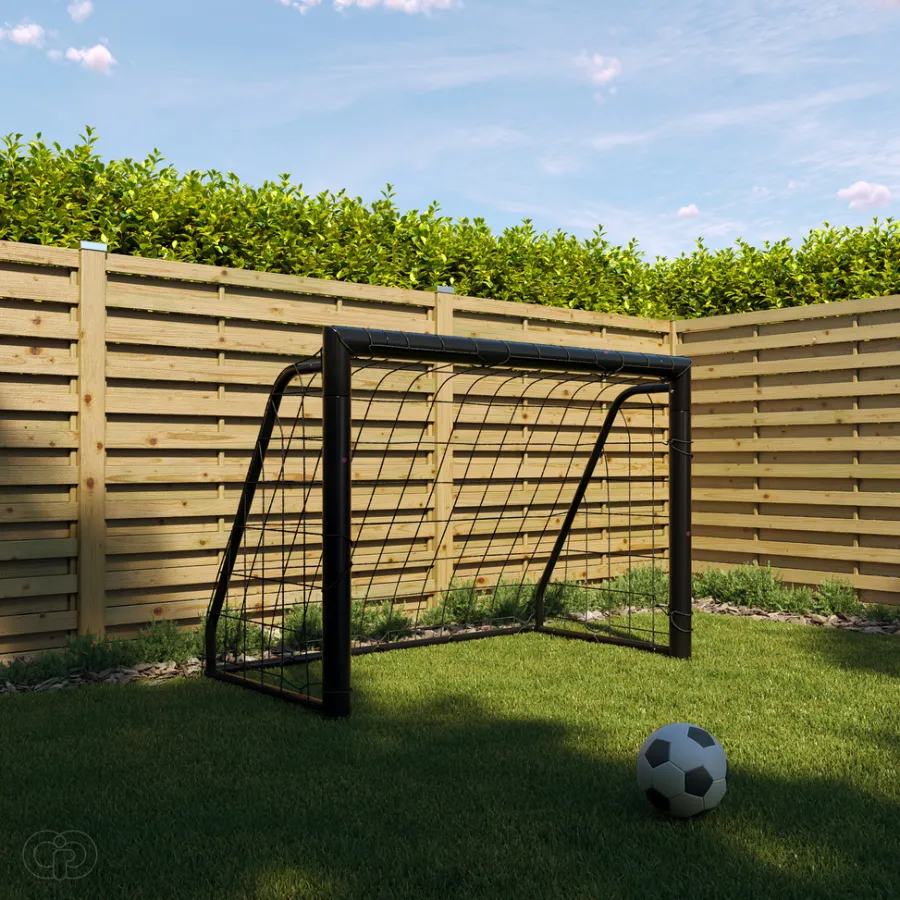 Ud & Leg® Sport & Motion|Fodboldmål Pro 120 x 60 x 80 cm Sort
