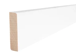 Hornbaek Lister|Fodliste glat fyr hvid - 14 x 55 x 3600 mm