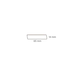 Hornbaek Lister|Fodliste glat fyr - 14 x 65 x 3000 mm