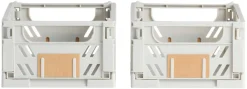 DAY Opbevaringskasser|Foldekasse 1,2 liter 2-pk. - Hvid