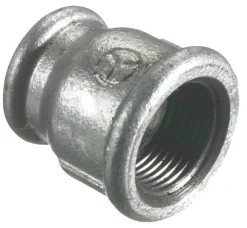 Galvaniserede|Formmuffe galvaniseret 3/4" x 1/2"