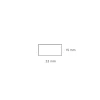 Hornbaek Lister|Forrammeliste fyr - 15 x 33 x 3000 mm