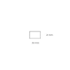 Hornbaek Lister|Forrammeliste fyr - 21 x 33 x 3000 mm