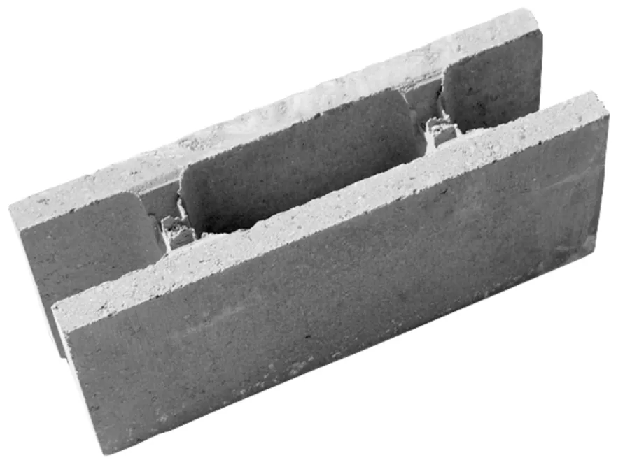 Betongruppen RBR Fundament|Fundablok grå 19 x 20 x 50 cm