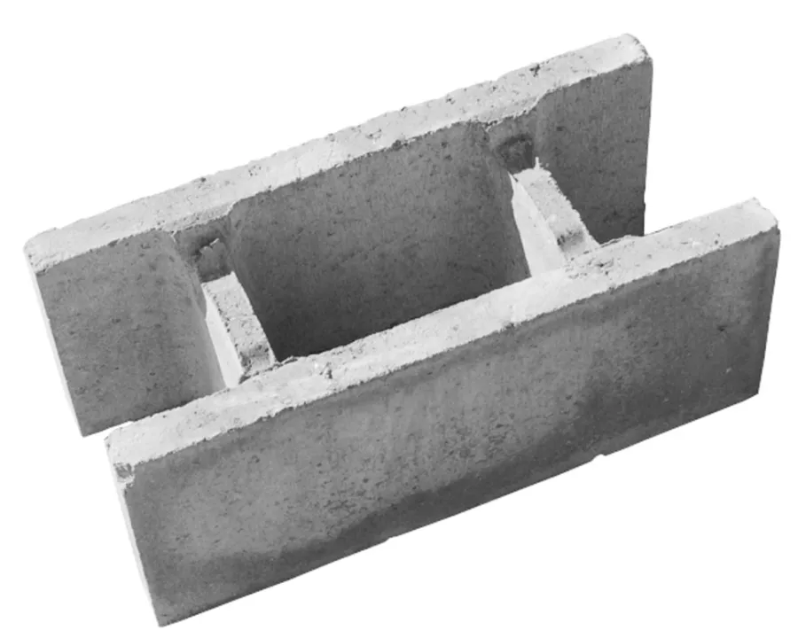 Betongruppen RBR Fundament|Fundablok grå 23 x 20 x 50 cm