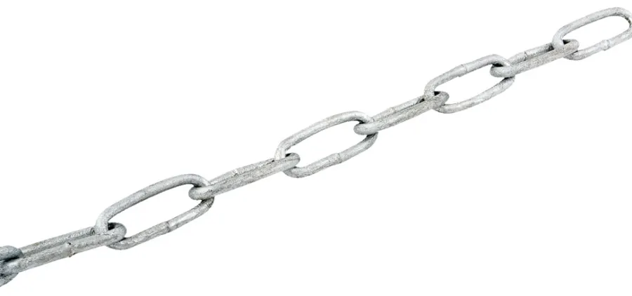 HOME it Kæder & Wirer|Galvaniseret kæde langleddet Ø5 mm x 5 meter