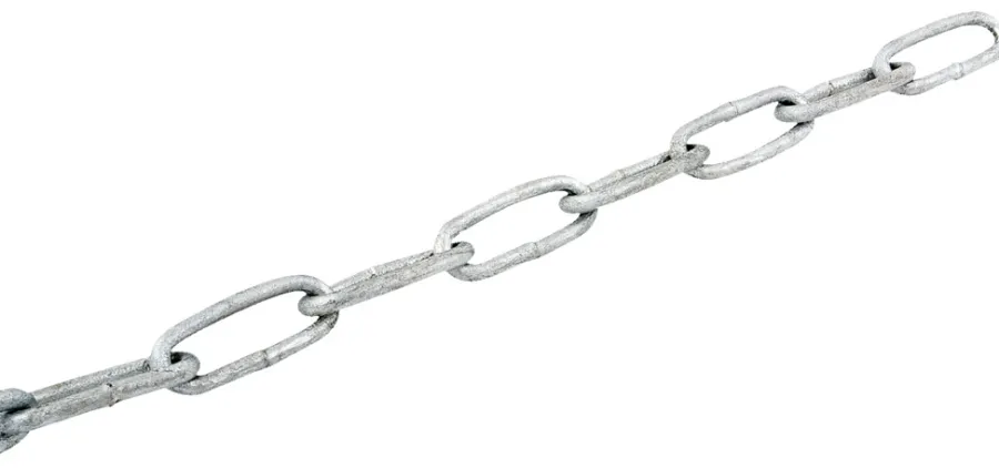 HOME it Kæder & Wirer|Galvaniseret kæde langleddet Ø4 mm x 2 meter