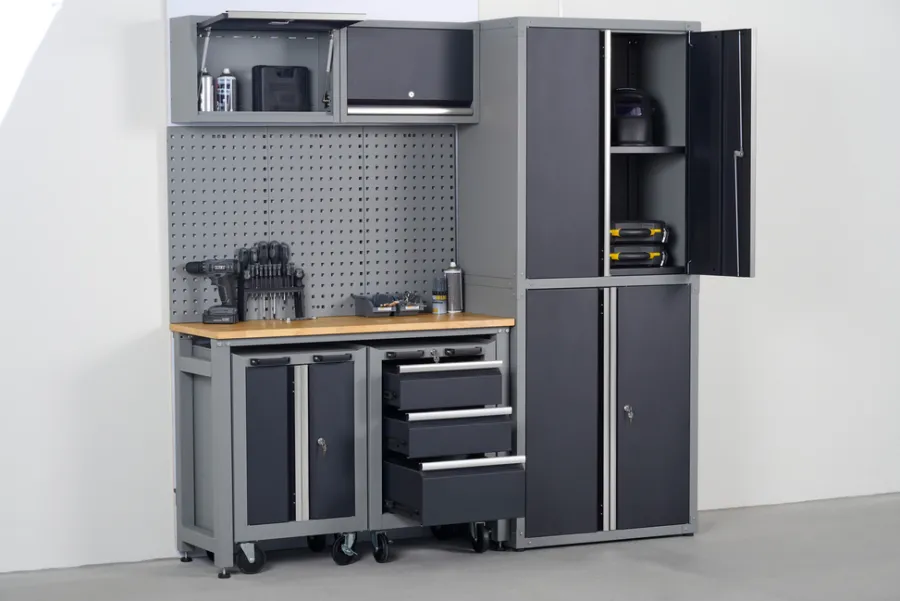 Probuilder Arbejdsborde & Reoler|Garageopbevaring 1900 x 1860 x 460 mm -