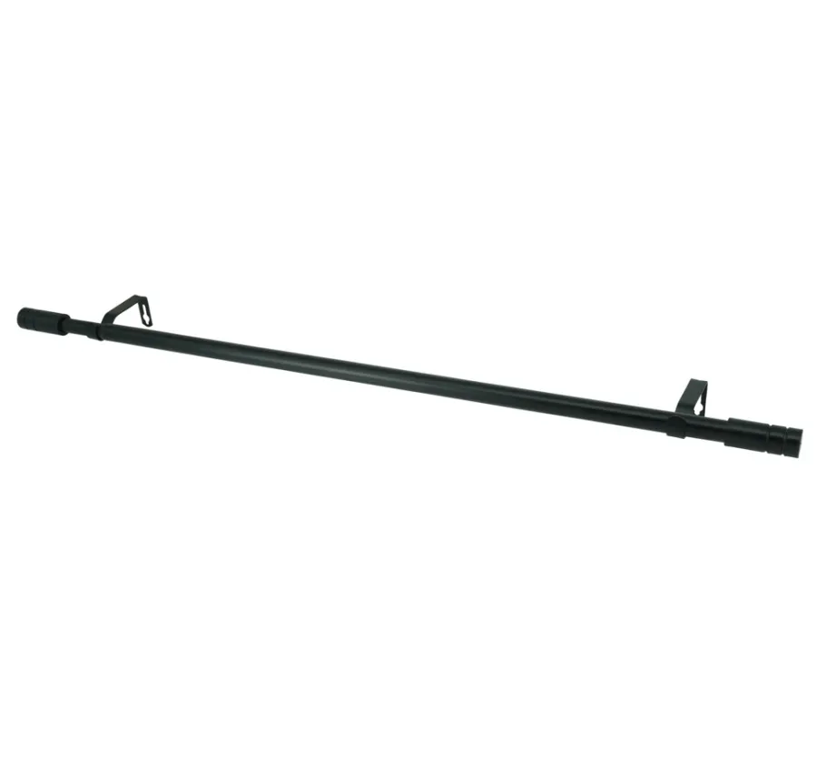Gardintilbehør|Gardinstang universal 71-120 cm Sort