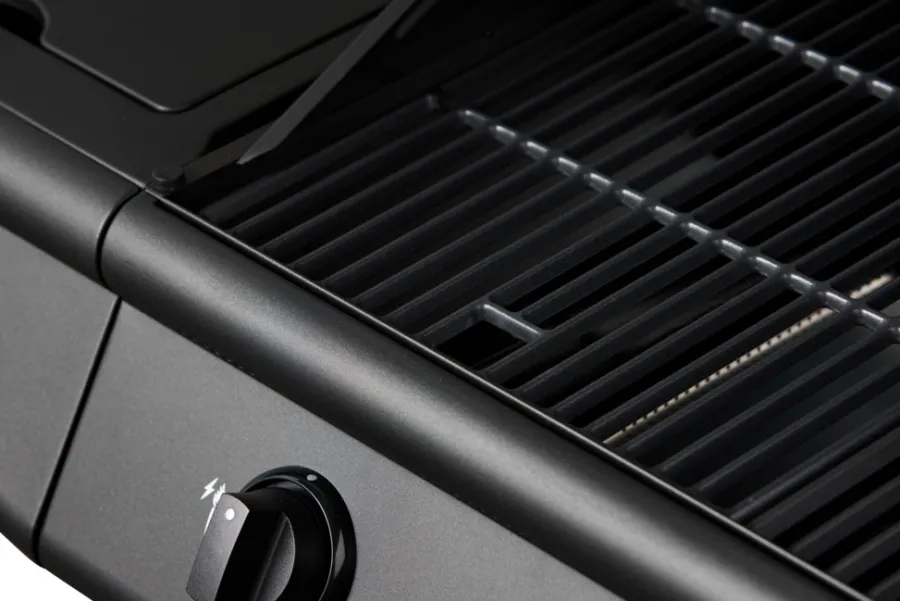 Grillexpert® Gasgrill|Gasgrill 3 brændere og sidebrænder sort -