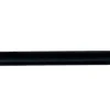 GEYSER® Badeforhæng|forhængsstang sort 70-120 cm Ø22 mm