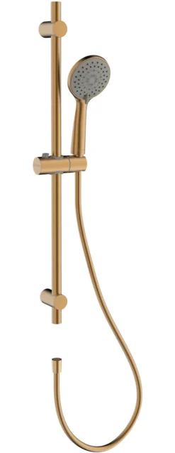 GEYSER® Brusehoveder & -Slanger|Lima brusestangssæt Guld