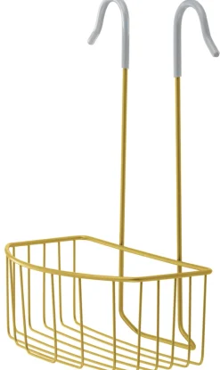 GEYSER® Brusehylder|trådkurv m/bøjleophæng mat guld