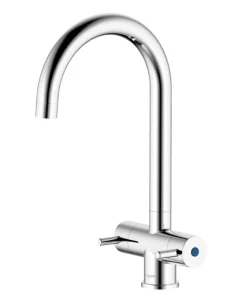 GEYSER® Køkkenarmatur|Twin køkkenarmatur krom