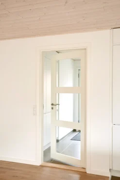 Torso Døre & Karme|Glasdør Fashion 3 hvidmalet 82,5 x 204 cm