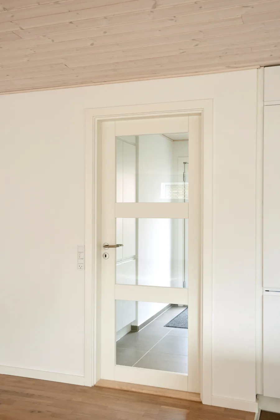 Torso Døre & Karme|Glasdør Fashion 3 hvidmalet 82,5 x 204 cm