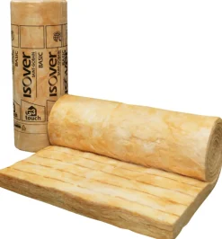 Isover Saint-Gobain Isolering|Glasuld ISOVER Basic ruller 95 mm