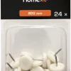 HOME it Filtpuder|Glidesøm Ø20 mm hvid plast - 24 stk.