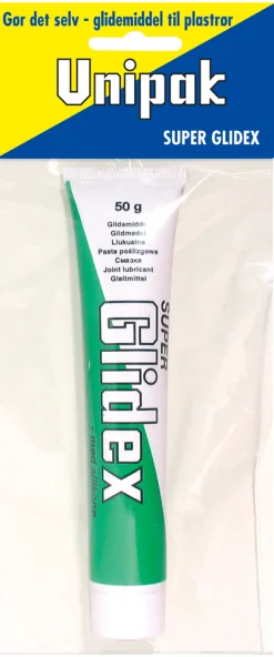 Glidex Afløbsrør|glidemiddel tube 50 g