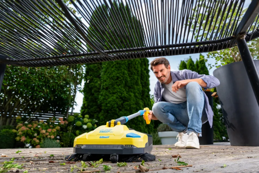 Gloria Fliserensere & Fejemaskiner|EasySweep 18 V fejemaskine