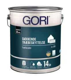 GORI Træbeskyttelse|618 dækkende træbeskyttelse 5 liter Kridt