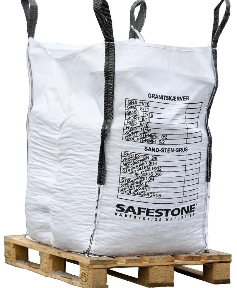 Safestone by ZURFACE Skærver & Sten|Big Bags|Granitskærver rød Göteborg 8–16 mm - Safestone
