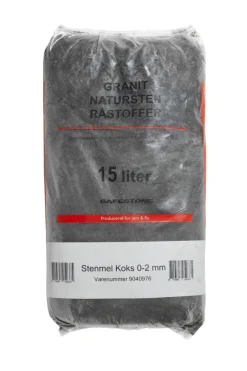 Safestone by ZURFACE Sand & Grus|Granitstenmel 15 liter - Safestone Koks