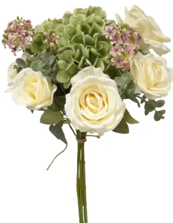 GREENIX Kunstige Planter|kunstig blomsterbuket 4 varianter (assorteret)